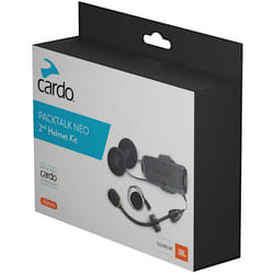 Cardo Packtalk Neo/Custom JBL Deuxième jeu d’extension de casque, noir pour Hommes