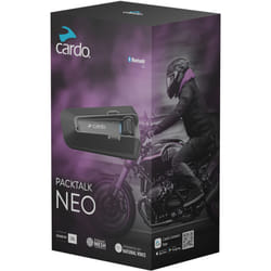 Cardo Packtalk Neo Système de communication Pack unique, noir pour Hommes