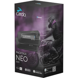 Cardo Packtalk Neo Double Pack du système de communication, noir pour Hommes
