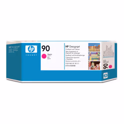 HP 90 tête d'impression Magenta DesignJet et dispositif de nettoyage, HP DesignJet 4000/4500 Printer series, Jet d'encre, Mag ...
