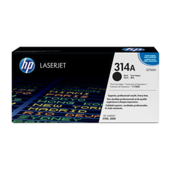HP 314A Black Original LaserJet Toner Cartridge Cartouche de toner 1 pièce(s) Noir