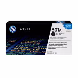 HP 501A toner LaserJet noir authentique, 6000 pages, Noir, 1 pièce(s)