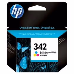 HP 342 cartouche d'encre trois couleurs authentique, Rendement standard, Cyan, Magenta, Jaune, Encre à colorant, 1 pièce(s), ...