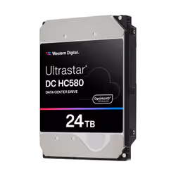 Western Digital Ultrastar DC HC580, 3.5", 24 To, 7200 tr/min