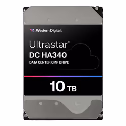 Western Digital Ultrastar DC HA340, 10 To, 7200 tr/min, 512 Mo, 3.5", SATA