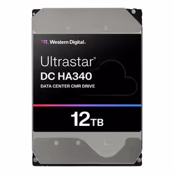 Western Digital Ultrastar DC HA340, 12 To, 7200 tr/min, 512 Mo, 3.5", SATA