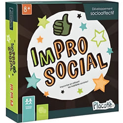 Jeu éducatif - Placote - Improsocial - Réflexion et stratégie - Mixte