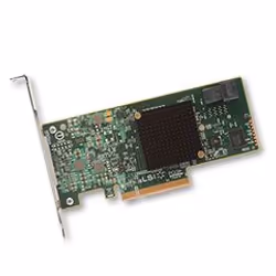 Broadcom SAS 9300-4i, PCIe, SAS, SATA, 1 x Mini SAS HD SFF8643, Vert, Gris, 2800000 h, EMC: Class B-US (CFR 47, P15B); ICES-0 ...