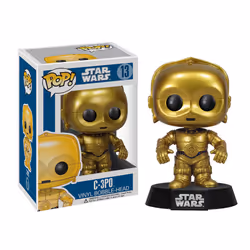 FUNKO Pop! Star Wars: C-3PO, Figurine à collectionner, Bande dessinée