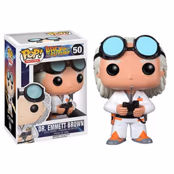 FUNKO Figure POP! Rit, Al Futuro - Doc Brown, Figurine à collectionner, Film et série TV