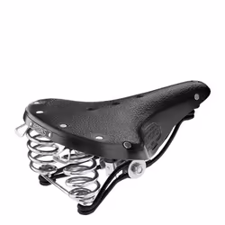 Brooks B66, Selle de vélo, Ville, Unisexe, Noir, Monochromatique, Cuir