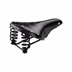 Brooks Flyer Short, Selle de vélo, Ville, Femmes, Noir, Monochromatique, Cuir