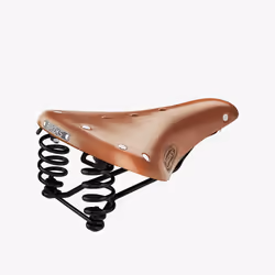 Brooks Flyer Short, Selle de vélo, Ville, Femmes, Marron, Monochromatique, Cuir