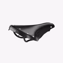 Brooks B17 Short, Selle de vélo, Ville, Femmes, Noir, Monochromatique, Cuir