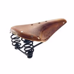 Brooks Flyer Aged, Selle de vélo, Ville, Unisexe, Marron, Monochromatique, Cuir