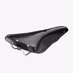 Brooks B17 Carved, Selle de vélo, Ville, Unisexe, Noir, Monochromatique, Cuir