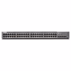 Juniper EX2300-48P commutateur réseau Géré L2/L4 Gigabit Ethernet (10/100/1000) Connexion Ethernet, supportant l'alimentation via ce port (PoE) 1U Noir