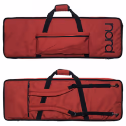 Clavia DMI AB Nord Soft Case Electro 61/Lead, Noir, Rouge, Étui pour clavier MIDI, Nord, Monochromatique, - Nord Electro 61 - ...