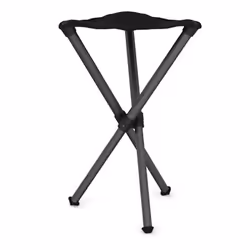 Walkstool BASIC 50 Tabouret de camping 3 pieds Noir, Gris