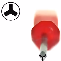 Tournevis Trigram Y pour DS et Wii - NINTENDO - Standard - Rouge - Tri Wing