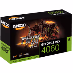 Inno3D GEFORCE RTX 4060 TWIN X2 NVIDIA 8 Go GDDR6