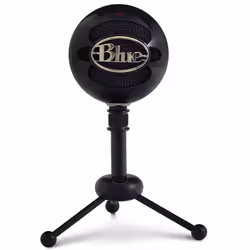 Blue Microphones Snowball, Microphone de table, 40 - 18000 Hz, 16 bit, 44,1 kHz, Microphone cardioïde/omnidirectionnel, Avec  ...