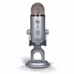 Blue Microphones Yeti, Microphone de table, 20 - 20000 Hz, 0,5%, 16 bit, 48 kHz, 4,5 mV/Pa