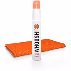 WHOOSH! Screen Shine Pocket, Kit de nettoyage d'équipement électronique, Mobile/smartphone, 8 ml, Orange, Blanc, Universel, 2 ...