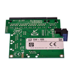 Brainboxes SW-105 commutateur réseau Fast Ethernet (10/100) Vert