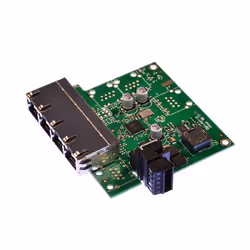 Brainboxes SW-104 commutateur réseau Fast Ethernet (10/100) Vert - Vue supplémentaire 4