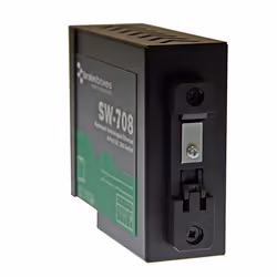 Brainboxes SW-708 commutateur réseau Non-géré Fast Ethernet (10/100) Noir