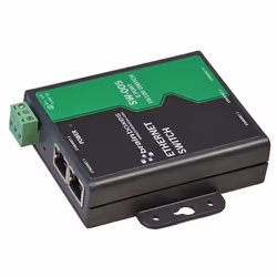 Brainboxes SW-005 commutateur réseau Non-géré Fast Ethernet (10/100) Noir, Vert - Vue supplémentaire 4