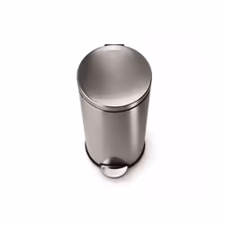 simplehuman CW1810 poubelle 30 L Rond Acier inoxydable