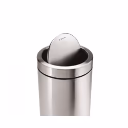 simplehuman CW1442 poubelle 55 L Rond Acier inoxydable