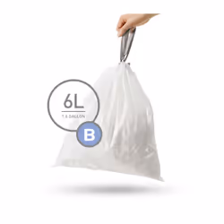 simplehuman CW0161 sac poubelle 6 L Blanc 30 pièce(s)