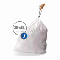 simplehuman CW0169 sac poubelle 45 L Blanc 20 pièce(s)