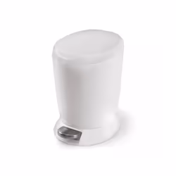 simplehuman CW1318, 6 L, Rond, Plastique, Blanc, Pédale, Plastique