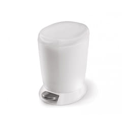 simplehuman CW1318 poubelle 6 L Rond Plastique Blanc