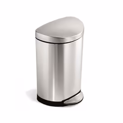 simplehuman CW1833, 10 L, Rond, Acier inoxydable, Acier inoxydable, Pédale, Acier inoxydable