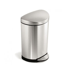 simplehuman CW1833 poubelle 10 L Rond Acier inoxydable
