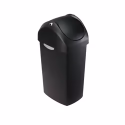 simplehuman CW1333, 60 L, Rectangulaire, Plastique, Noir, Manuel, 343 mm