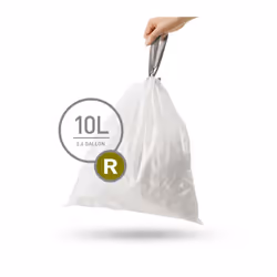 simplehuman CW0201 sac poubelle 10 L Blanc 20 pièce(s)