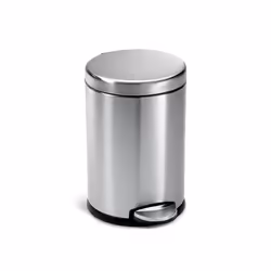 simplehuman CW1852CB, 4,5 L, Rond, Acier inoxydable, Acier inoxydable, Pédale, 254 mm