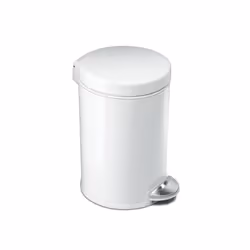 simplehuman CW1853CB 4,5 L Rond Acier inoxydable Blanc