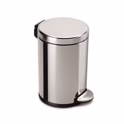 simplehuman CW1851CB, 4,5 L, Rond, Acier inoxydable, Acier inoxydable, Pédale, Acier inoxydable