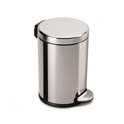 simplehuman CW1851CB poubelle 4,5 L Rond Acier inoxydable