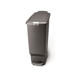 simplehuman CW1363 poubelle 40 L Rectangulaire Plastique Gris