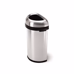 simplehuman CW1468, 60 L, Coin, Acier inoxydable, Acier inoxydable, Manuel, 470 mm