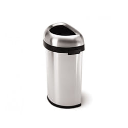 simplehuman CW1468 poubelle 60 L Coin Acier inoxydable