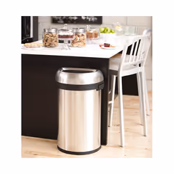 simplehuman CW1468 poubelle 60 L Coin Acier inoxydable